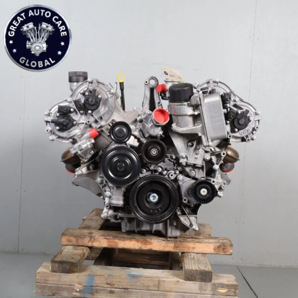2014-2015 MERCEDES W222 S550 M278 4.6L TWIN TURBO ENGINE MOTOR ASSEMBLY RWD 78K - Image 2