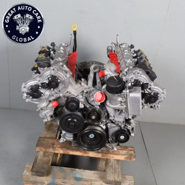 2014-2015 MERCEDES W222 S550 M278 4.6L TWIN TURBO ENGINE MOTOR ASSEMBLY RWD 78K - Image 7
