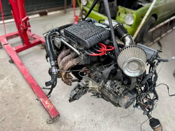 Toyota 4AGZE Engine Supercharger Manual transmission