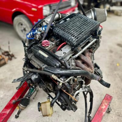 Toyota 4AGZE Engine Supercharger Manual transmission
