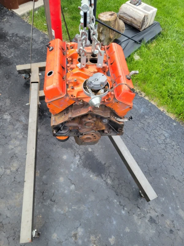 1972 Chevrolet Corvette Engine 350 Cubic 200HP Horsepower 4 Speed Manual C3