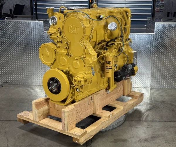 2010 CAT 700hp C18 18.1 L Turbo Diesel Industrial Engine Only 1,228 Hours - Image 3