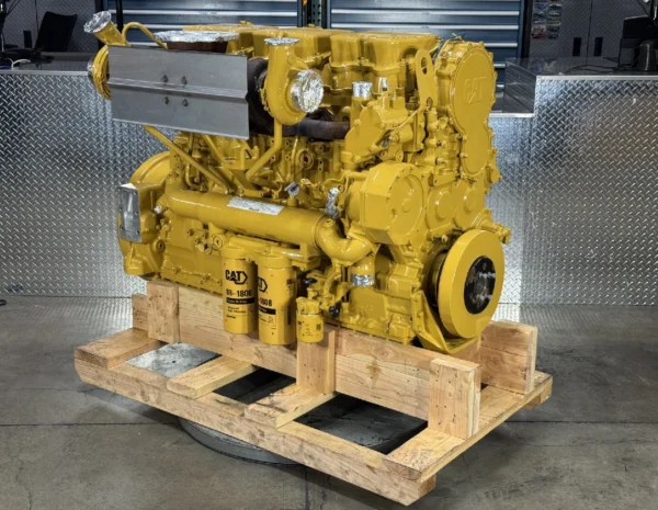 2010 CAT 700hp C18 18.1 L Turbo Diesel Industrial Engine Only 1,228 Hours - Image 4