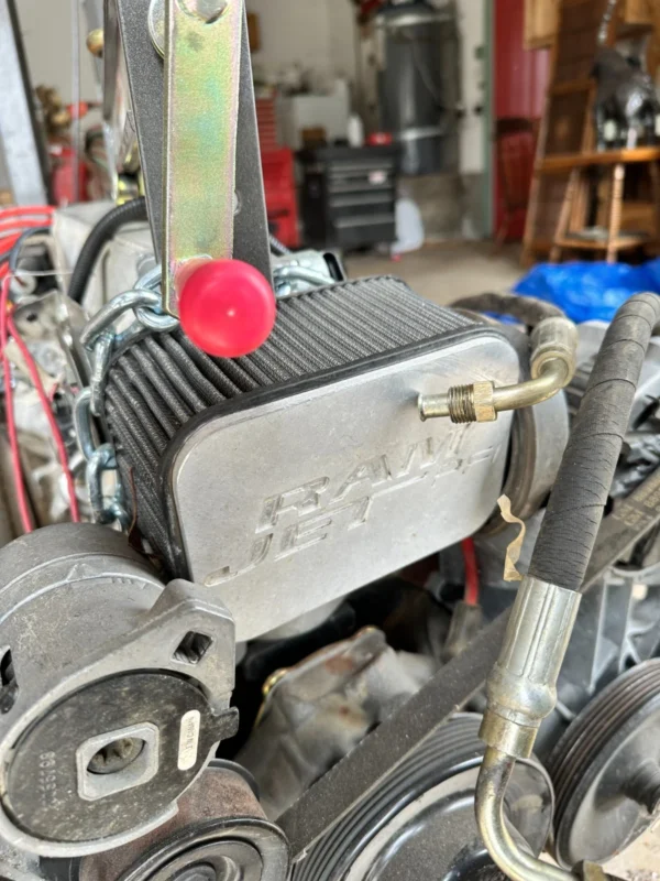 CHEVROLET RAM-JET 350 CRATE ENGINE WITH ACCESSORIES – USED 7,000 MILES - Image 2