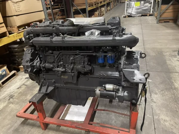 Damaged Doosan Scania Reman Engine DSC9, MX151701C - Image 6