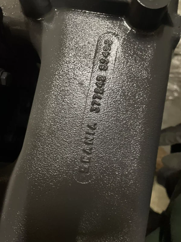 Damaged Doosan Scania Reman Engine DSC9, MX151701C - Image 2