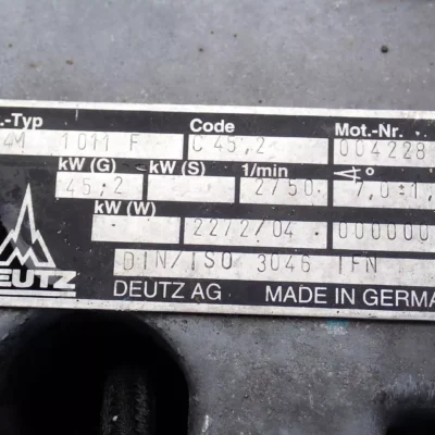 Deutz F4M1011F Diesel Engine RUNS MINT! VIDEO! F4L1011F