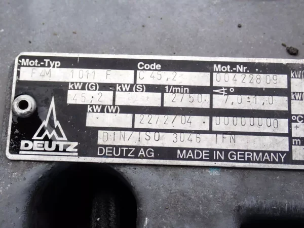 Deutz F4M1011F Diesel Engine RUNS MINT! VIDEO! F4L1011F - Image 2