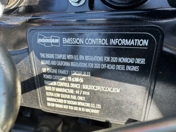 Doosan DM01P Industrial Diesel Engine, Tier 4 Final, LDICL01.8LEB - Image 3