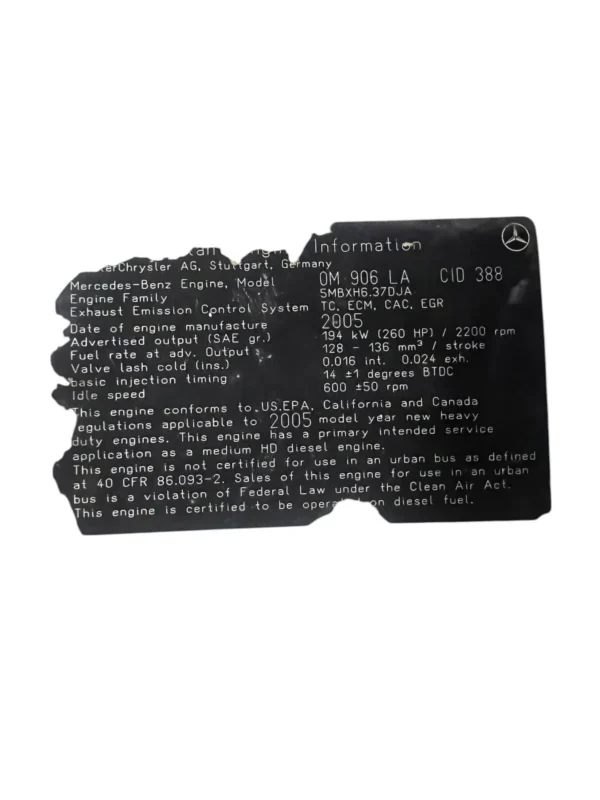 Good Running OM906LA With Only 128,312 Miles - Image 2