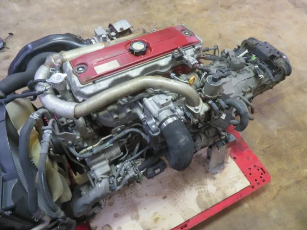 HINO DUTRO NO4C 4.0L TURBO DIESEL ENGINE MANUAL TRANSMISSION TOYOTA DYNA MOTOR