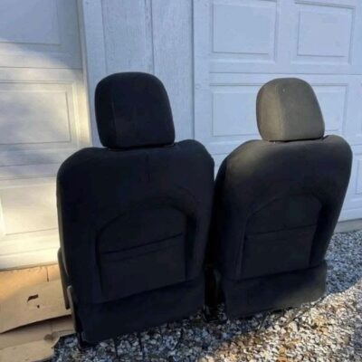 Jeep Wrangler JL Front Seats – Black Cloth | OEM Quality