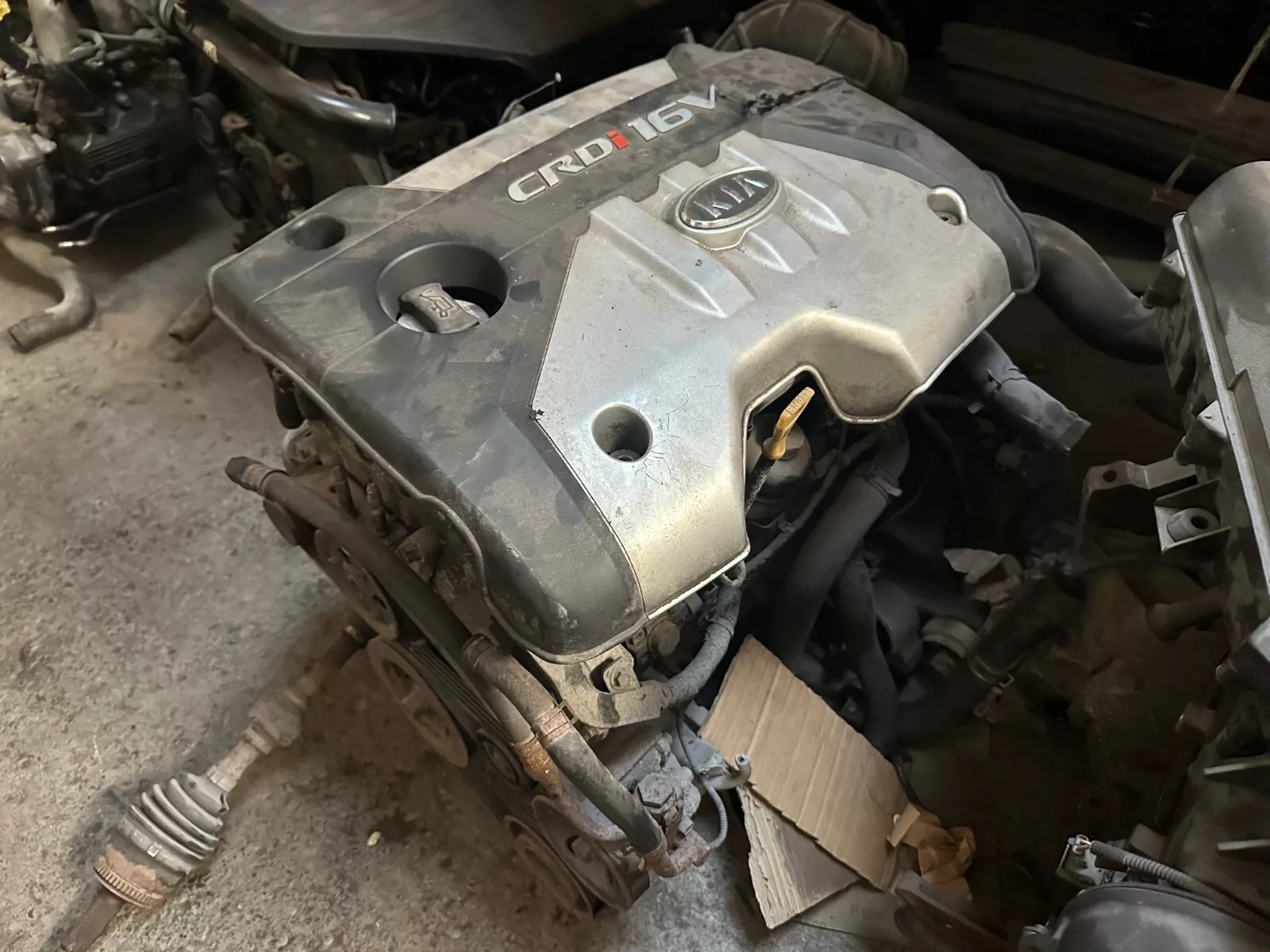 2011 KIA RIO 1.5 DIESEL D4FA COMPLETE ENGINE