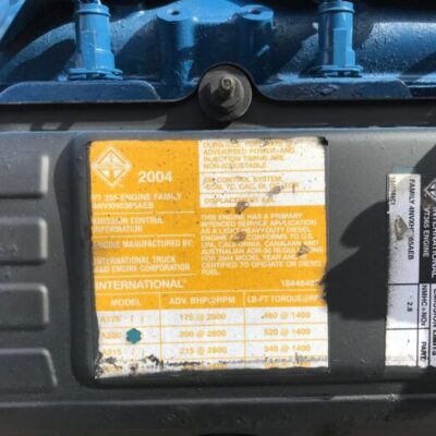 2004 INTERNATIONAL VT365 ENGINE