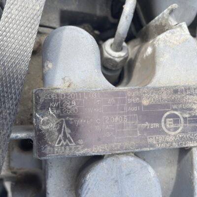 Deutz D2011L03 Diesel Engine – Complete Unit | Reliable, Low-Hour Industrial Engine
