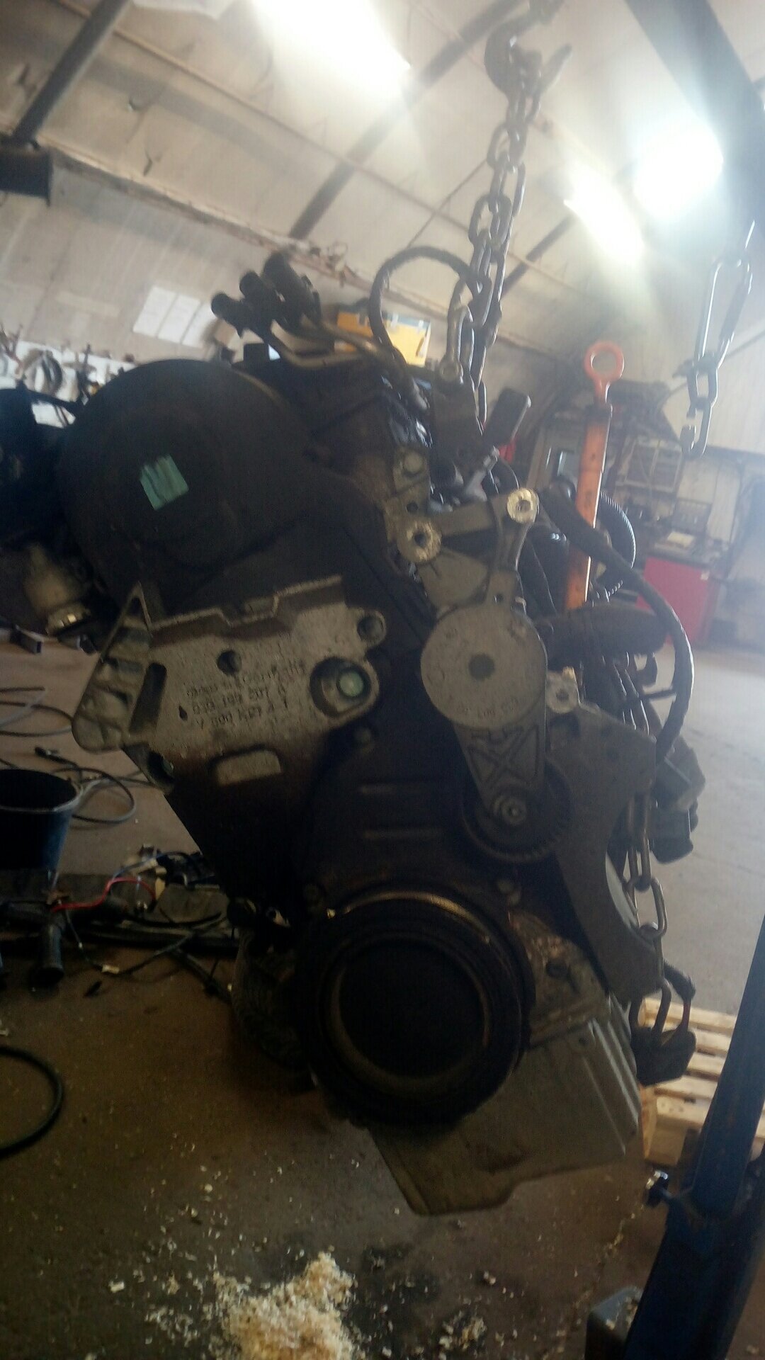 vw caddy iii box (2ka, 2kh, 2ca, 2ch) engine